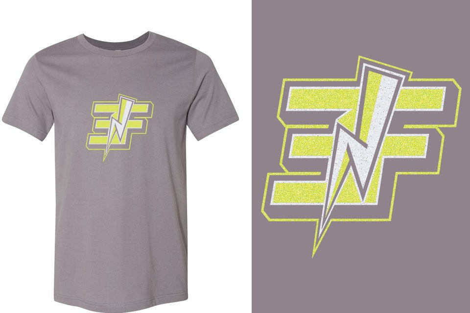 Elite Force glitter Unisex t-shirt